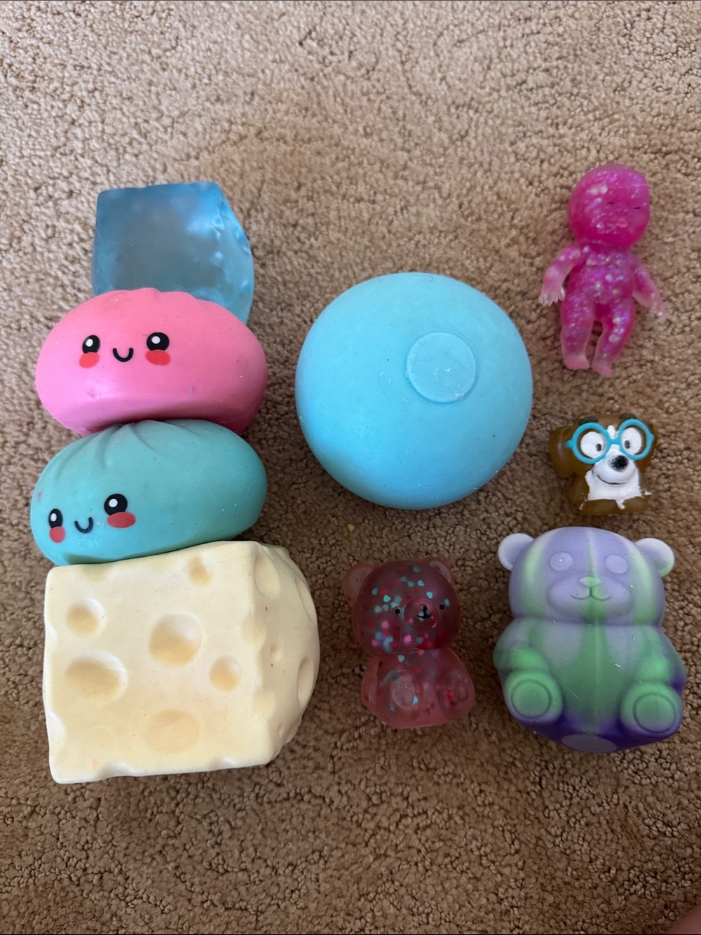 SQUISHY BUNDLE-Sanitized-Used-Real RMS dumplings-Collectable viral squishy bundl